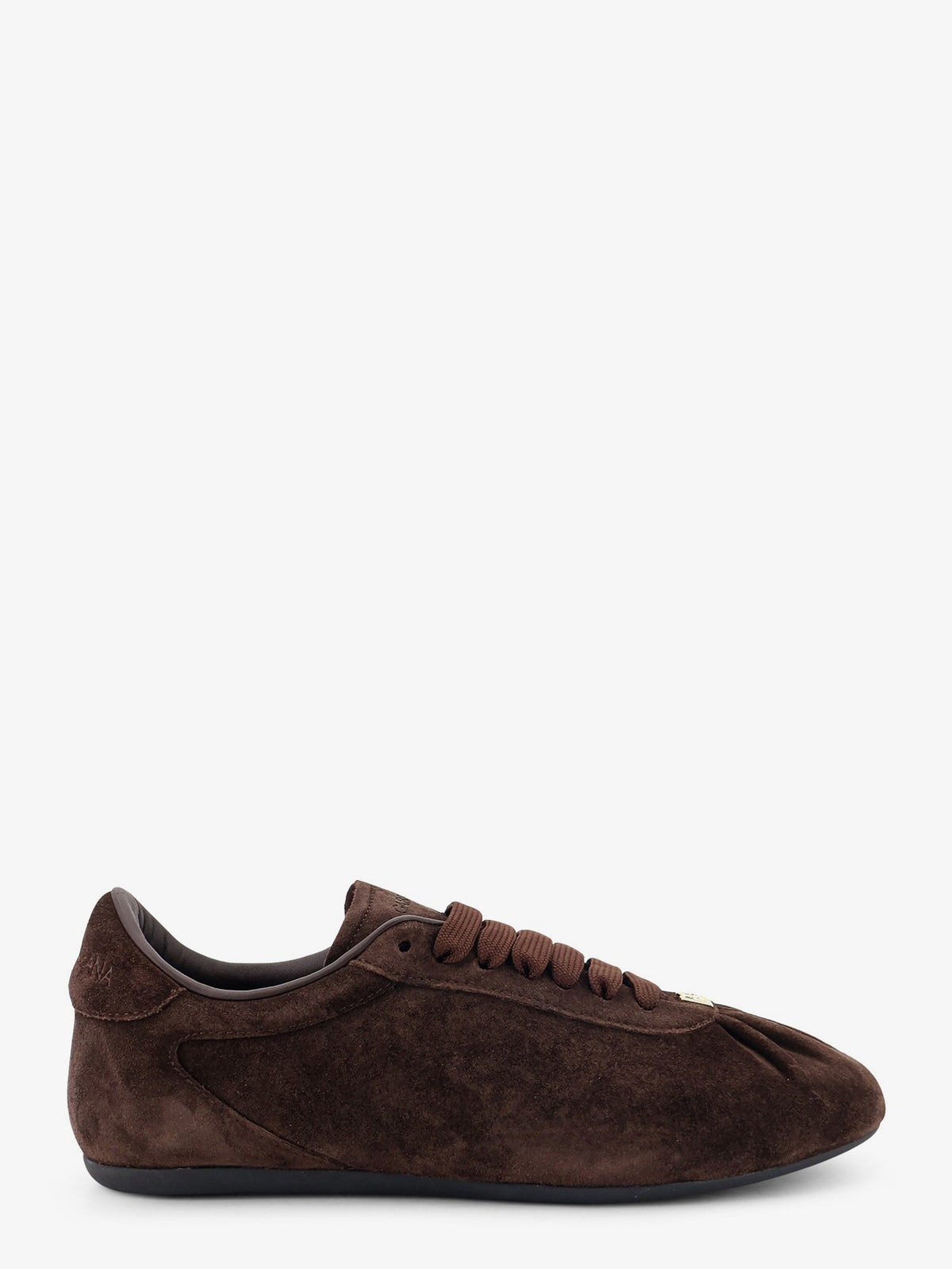 Dolce & Gabbana Soft Ballet split-suede sneakers - Ebano1