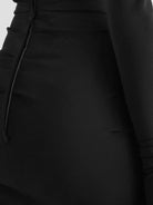 Dolce & Gabbana Long jersey dress with side drape - Nero