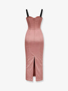 Dolce & Gabbana Stretch satin dress - Rosa Antico
