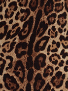 Dolce & Gabbana Midi Dress with Animal print - Leonew