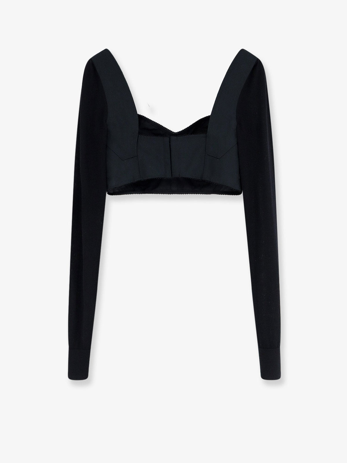 Dolce & Gabbana Satin top - Nero