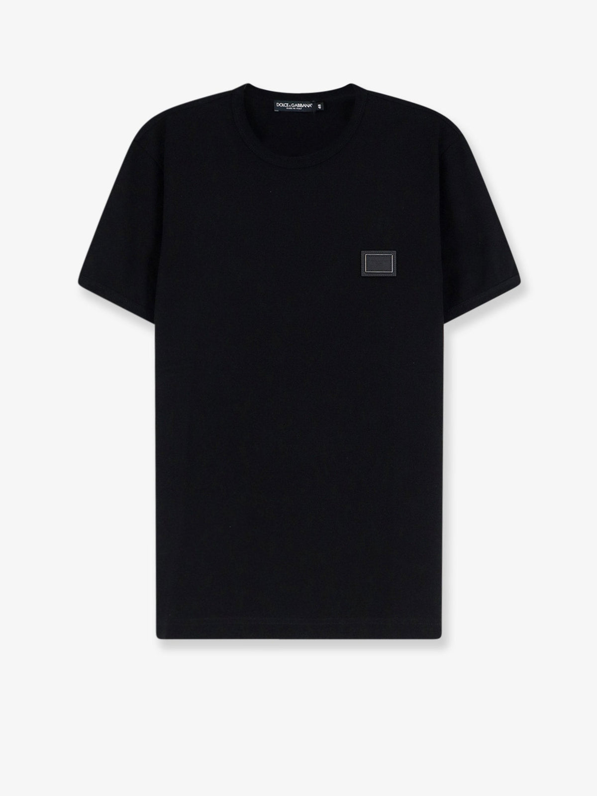Dolce & Gabbana Cotton t-shirt with iconic detail - Nero