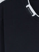Dolce & Gabbana Cotton t-shirt with contrasting profile - Blu Scurissimo
