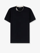 Dolce & Gabbana Cotton t-shirt with contrasting profile - Nero