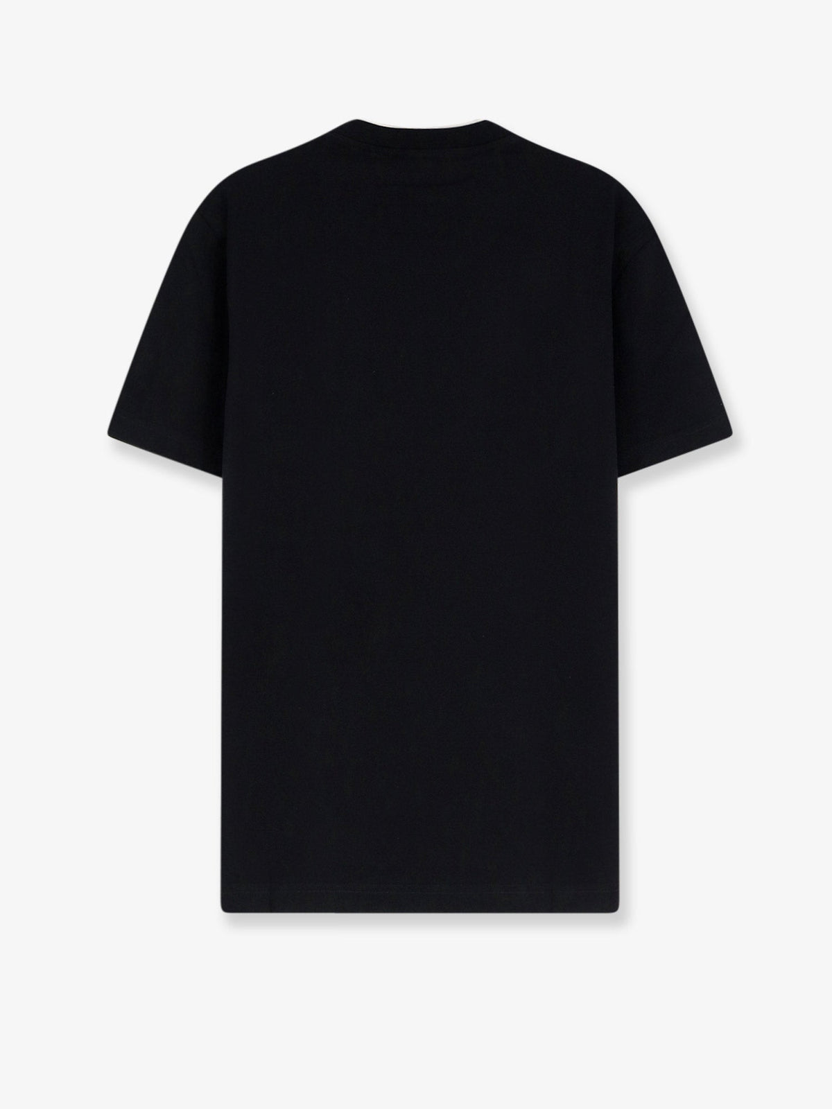 Dolce & Gabbana Cotton t-shirt with contrasting profile - Nero