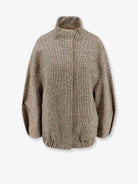 Dries Van Noten Voles cotton and wool blend jacket - Tan