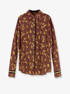 Dries Van Noten Chloris viscose blend shirt - Purple