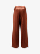 Dries Van Noten Viscose blend trousers - Choco