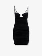 Elisabetta Franchi Viscose blend short dress - Nero
