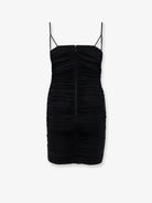 Elisabetta Franchi Viscose blend short dress - Nero