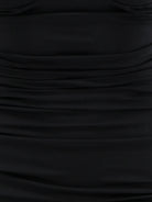 Elisabetta Franchi Viscose blend short dress - Nero