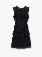 Elisabetta Franchi Lace Mini Dress - Nero
