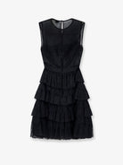 Elisabetta Franchi Lace Mini Dress - Nero