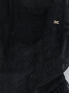 Elisabetta Franchi Lace Mini Dress - Nero