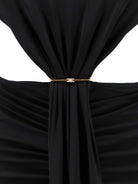 Elisabetta Franchi Red Carpet stretch viscose dress - Nero