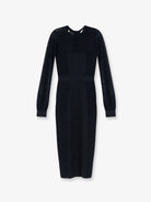 Elisabetta Franchi Knitted dress - Nero