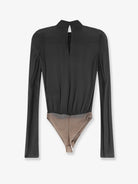 Elisabetta Franchi Viscose shirt with body detail - Nero