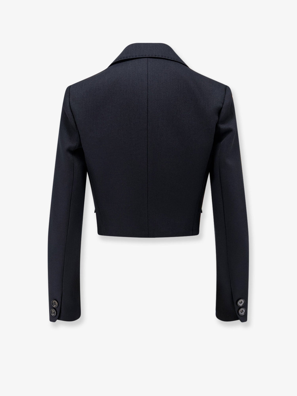 Elisabetta Franchi Spencer virgin wool blazer - Nero