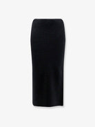 Elisabetta Franchi Knit midi skirt - Nero