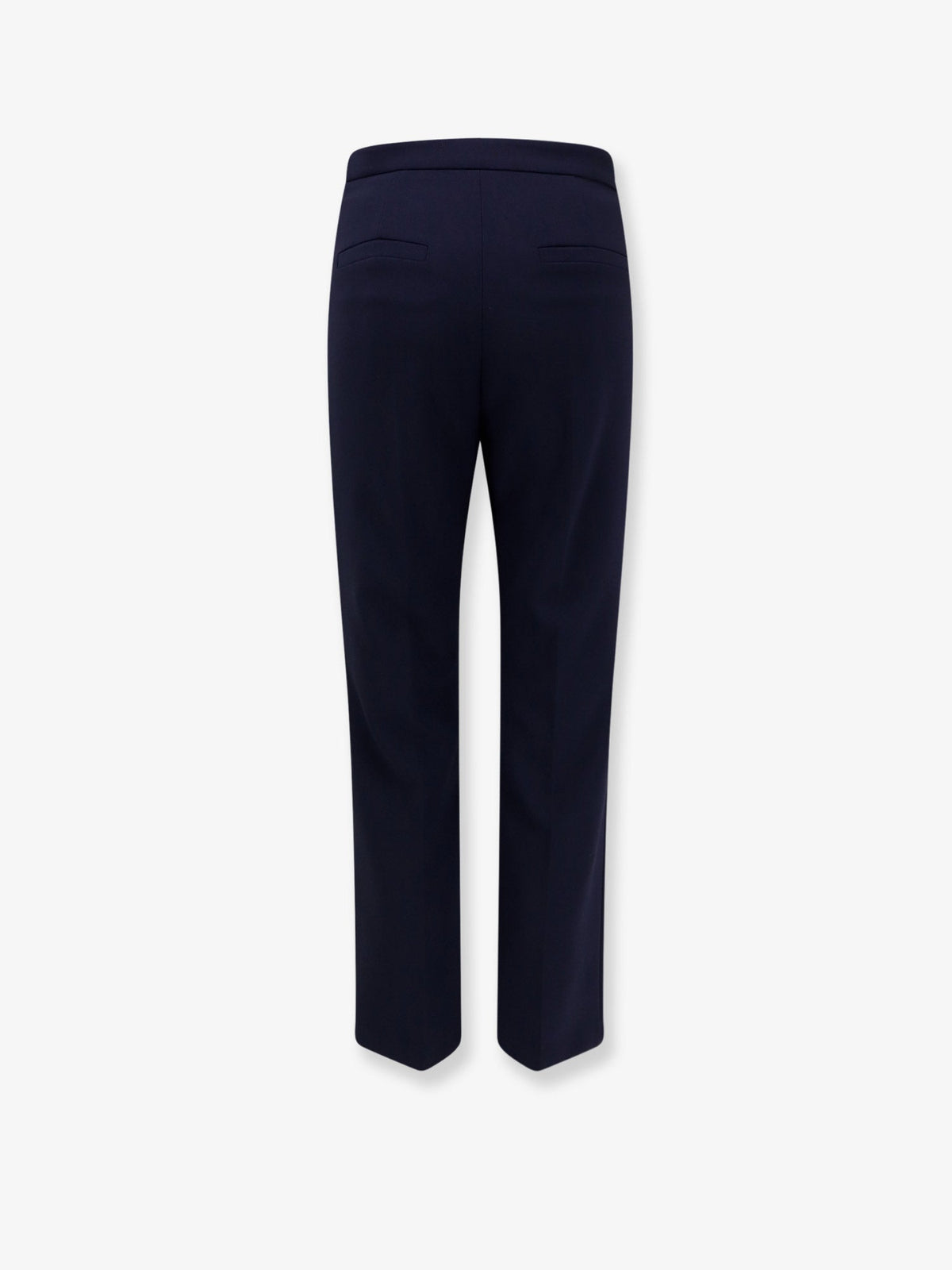 Elisabetta Franchi Essentials rtrousers with Monogram detail - Blu