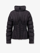 Elisabetta Franchi Bustier quilted down jacket - Nero