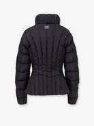 Elisabetta Franchi Bustier quilted down jacket - Nero