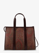 Etro Arnica M Paisley Fabric handbag - Nero