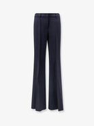 Etro Wool blend trousers with paisley pattern - Nero