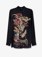 Etro Silk shirt with frontal print - Multicolor