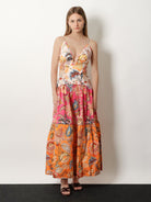 Farm Rio Ligia Floral Mix dress - Ligiafloralmixed