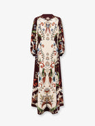 Farm Rio Millena maxi dress with all-over print - Winterwhite