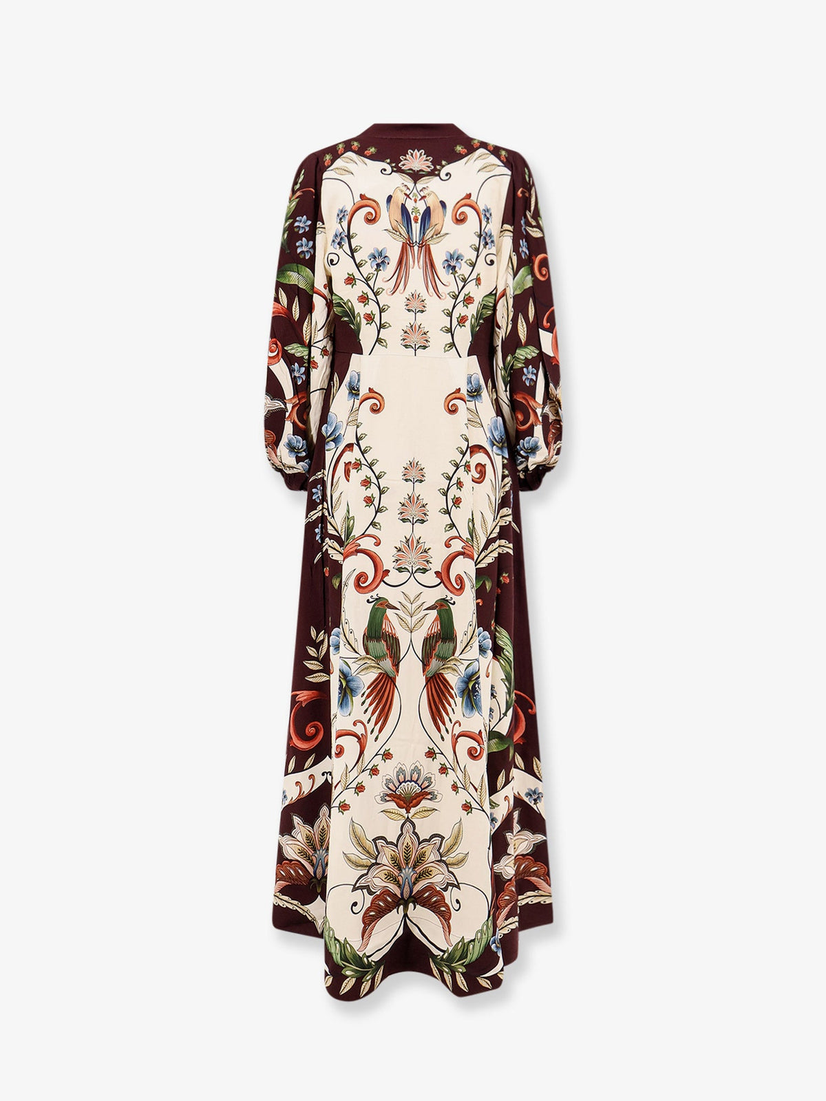 Farm Rio Millena maxi dress with all-over print - Winterwhite