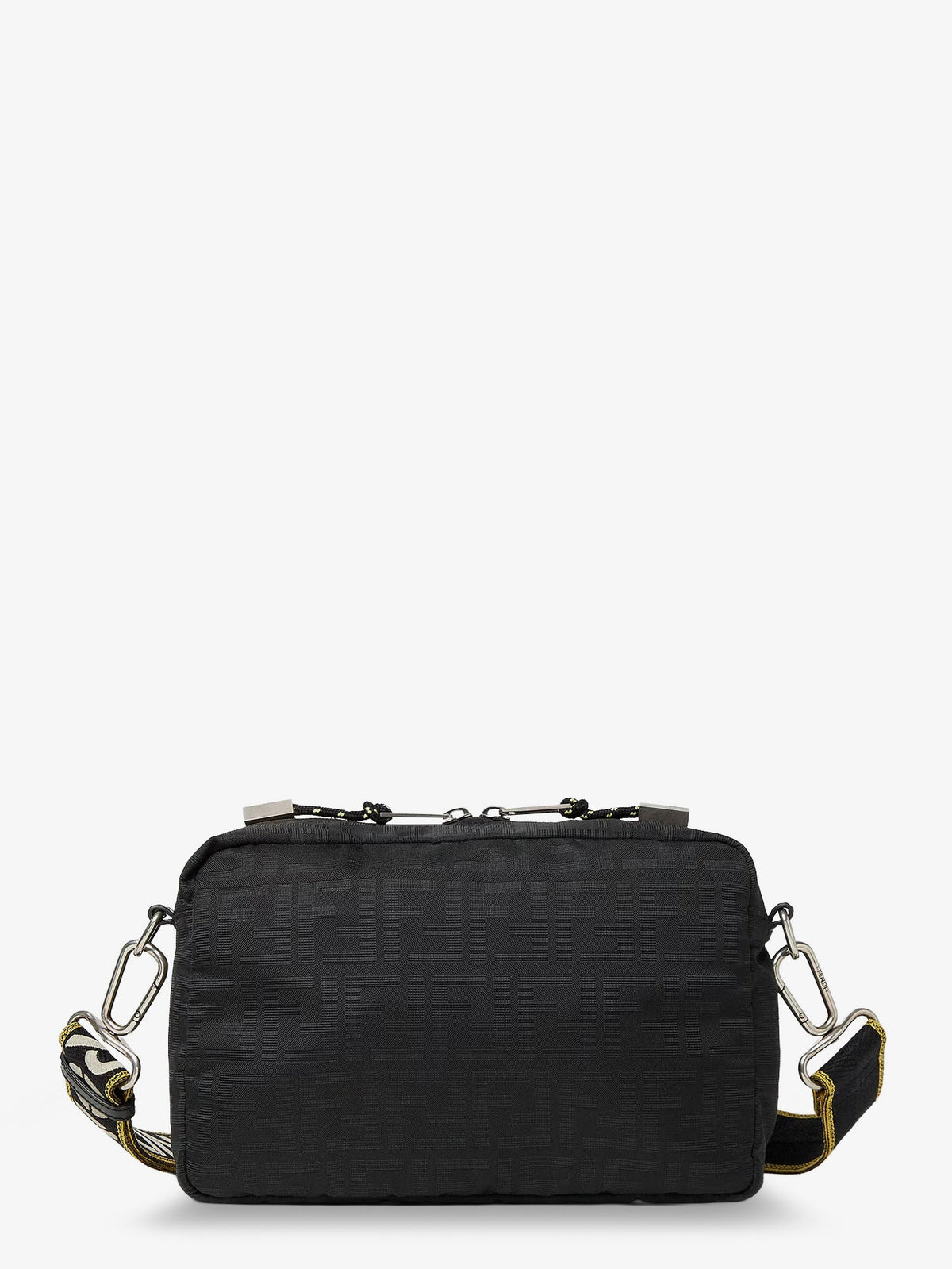 Fendi Camera Case Superlight FF Zucca fabric crossbody bag - Nero