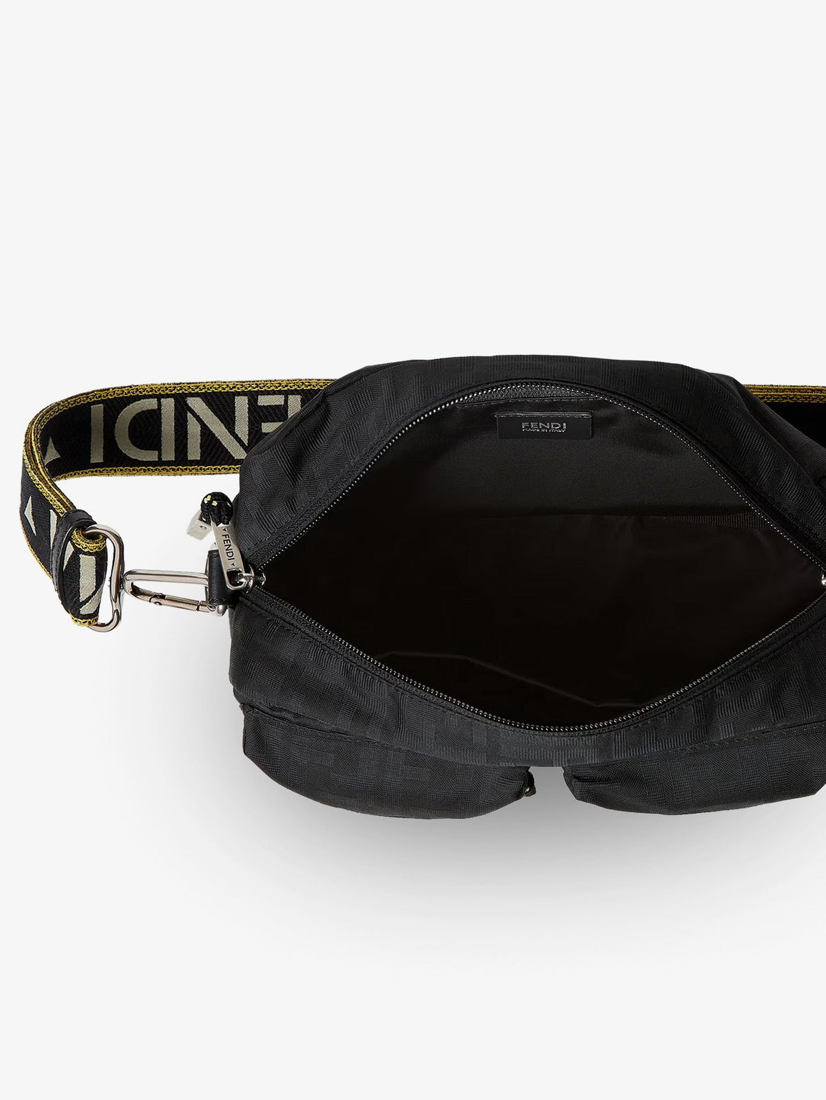 Fendi Camera Case Superlight FF Zucca fabric crossbody bag - Nero