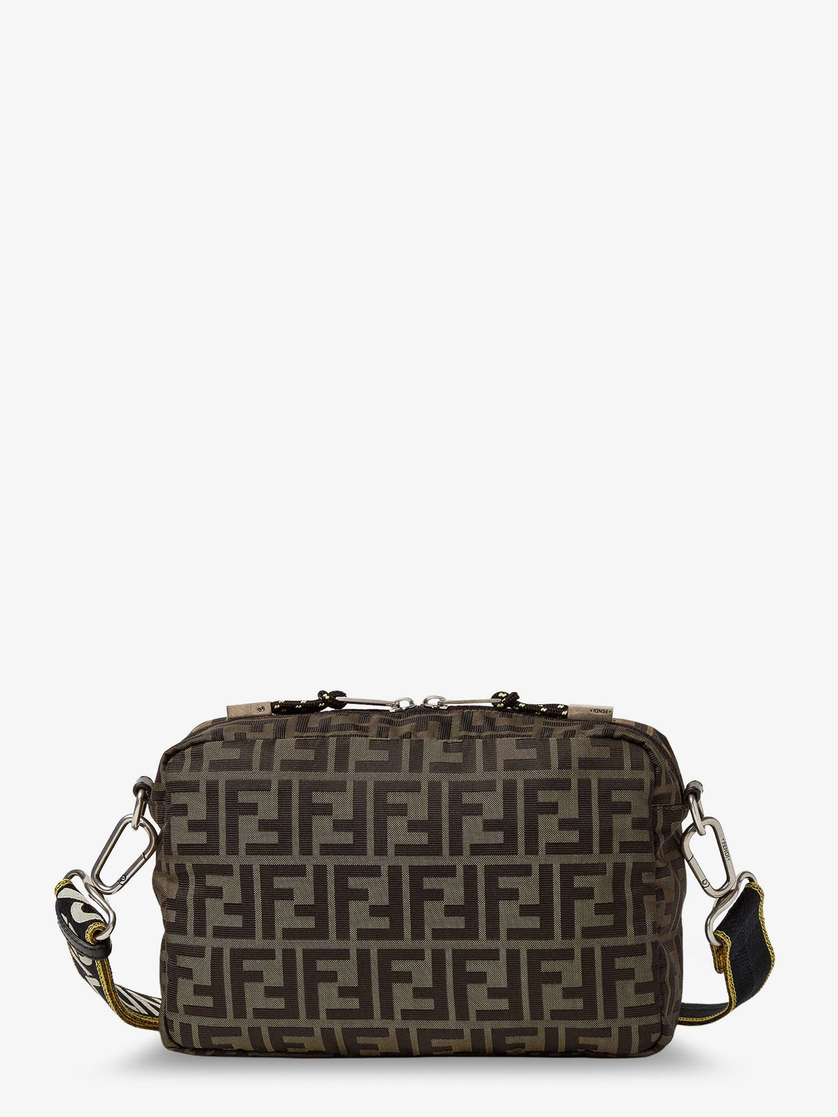 Fendi Camera Case Superlight FF Zucca Fabric crossbody bag - Nero
