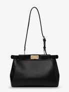 Fendi My Peekaboo Small leather shoulder bag - Nero