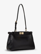 Fendi My Peekaboo Small leather shoulder bag - Nero