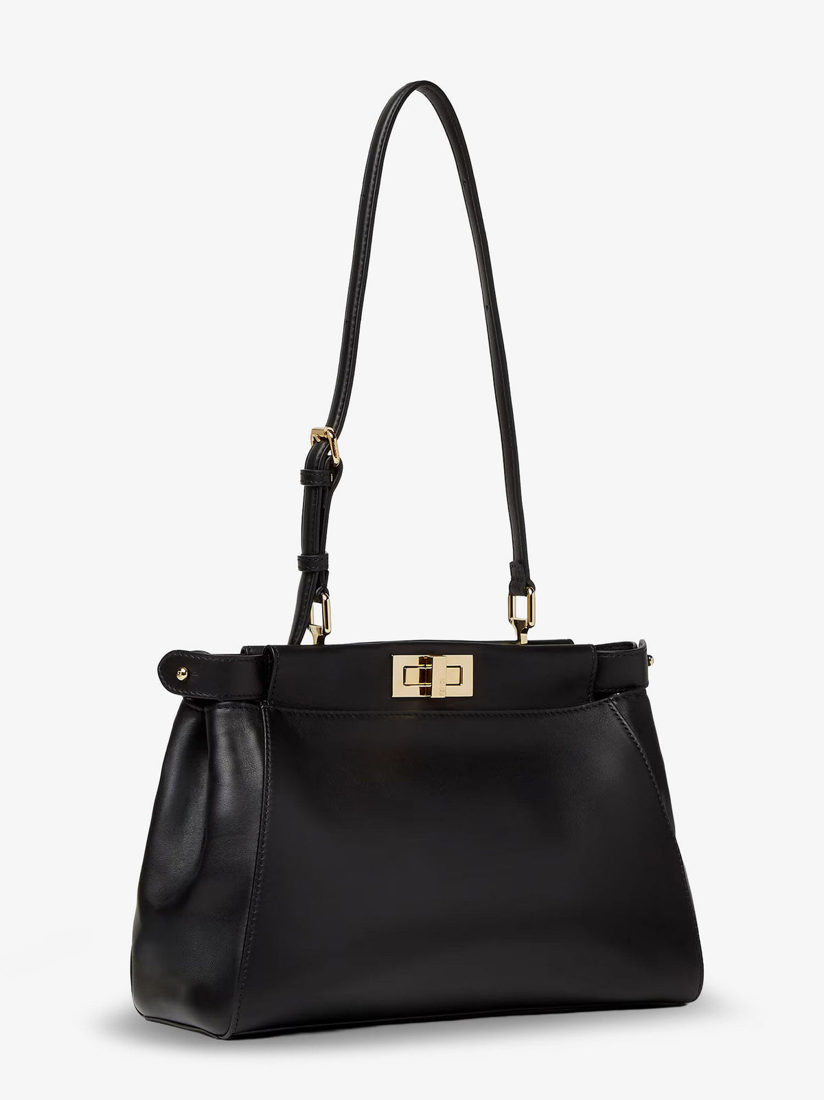 Fendi My Peekaboo Small leather shoulder bag - Nero