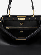 Fendi My Peekaboo Small leather shoulder bag - Nero