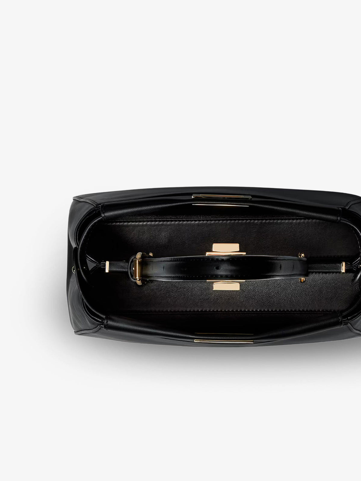 Fendi My Peekaboo Small leather shoulder bag - Nero