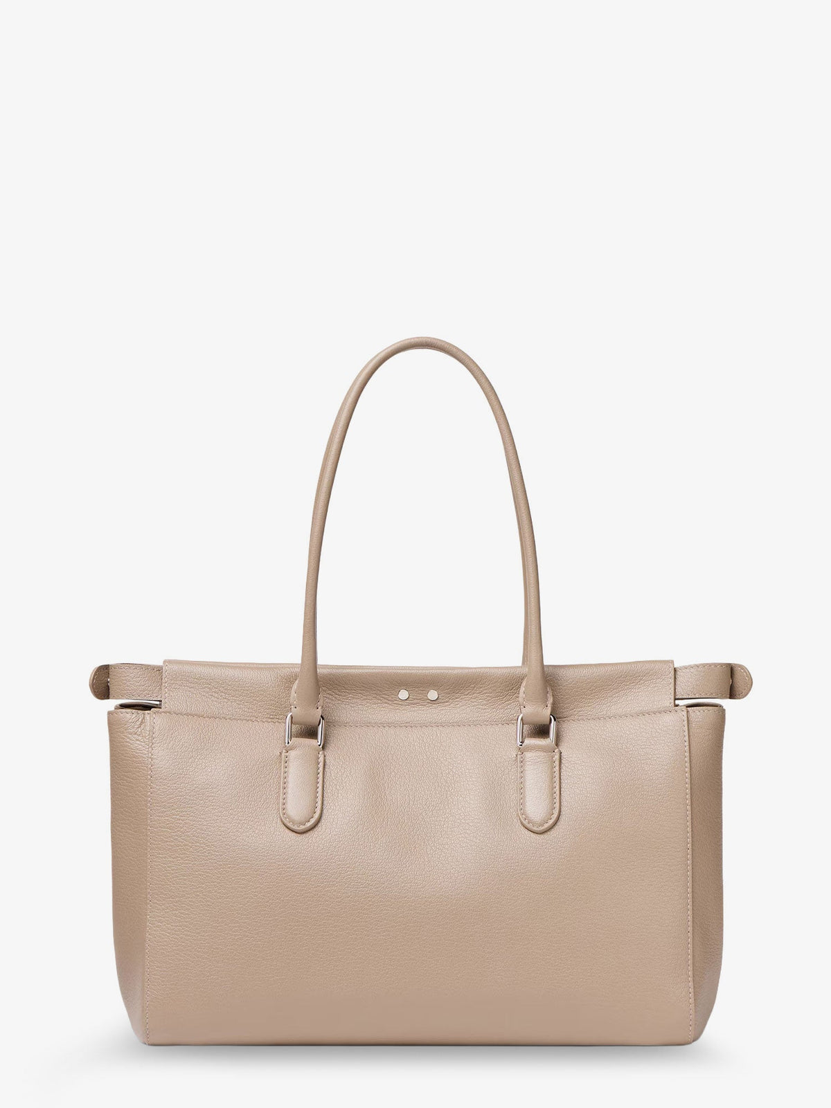 Fendi Peekaboo Tote leather shoulder bag - Tortora