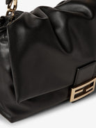 Fendi Baguette Soft Large leather bag - Nero