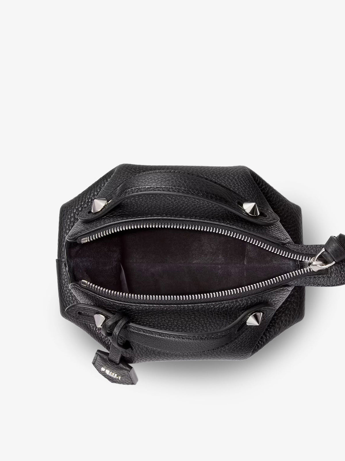 Fendi Boston leather handbag - Nero