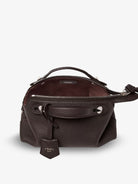 Fendi By The Way hammered leather handbag - Ebano