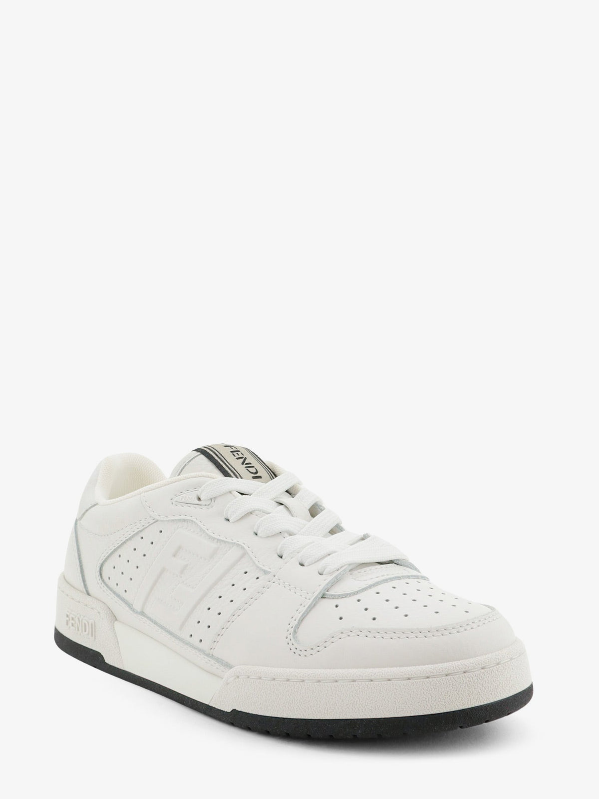 Fendi Fendi Match leather sneakers - White