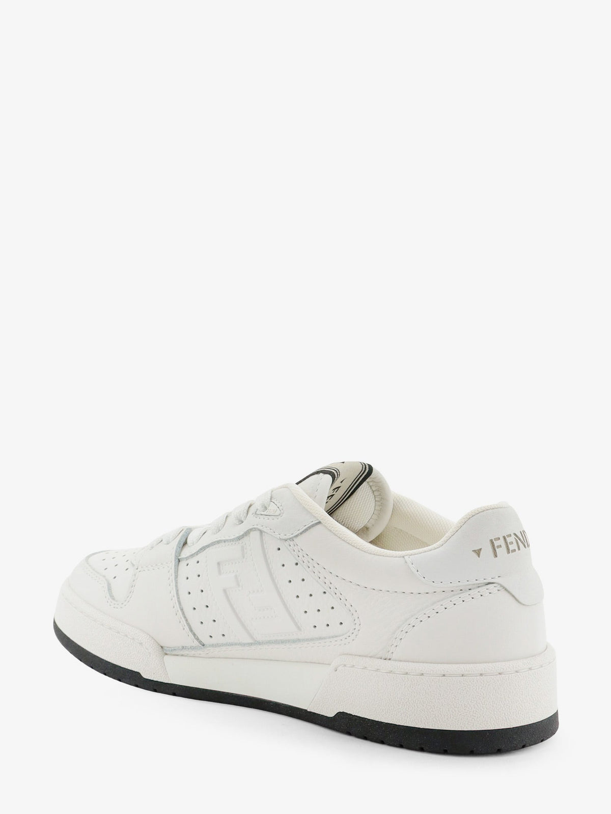 Fendi Fendi Match leather sneakers - White