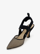 Fendi Décolleté Colibrì in mesh e suede - Nerodiamond