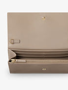 Fendi Continental leather crossbody bag - Tortora
