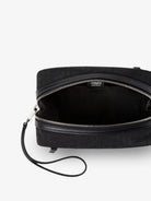 Fendi FF Zucca jacquard fabric clutch bag - Nero