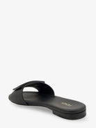 Fendi Leather Tube Sandals - Nero